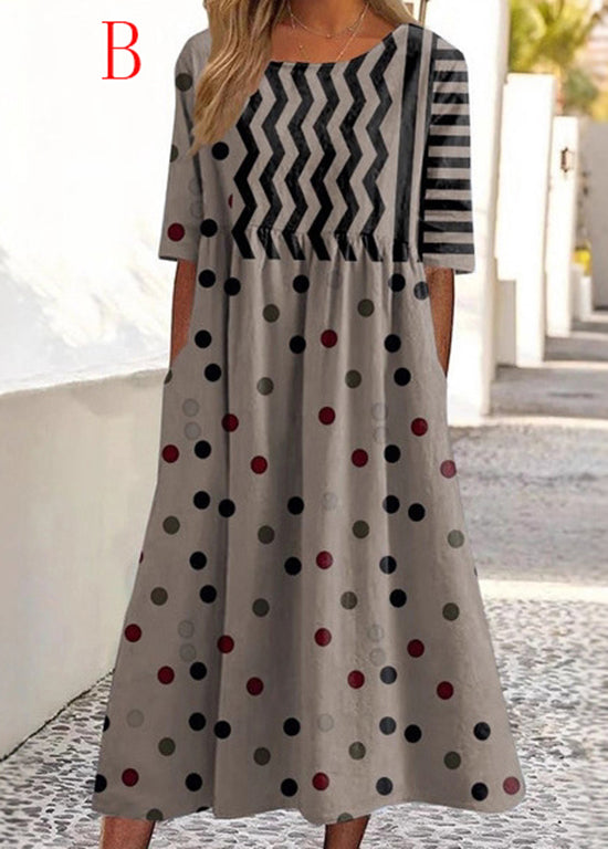 Robe d'été Boho à poches pour femmes 1