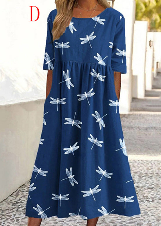 Robe d'été Boho à poches pour femmes 3