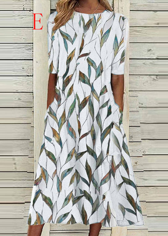 Robe d'été Boho à poches pour femmes 4