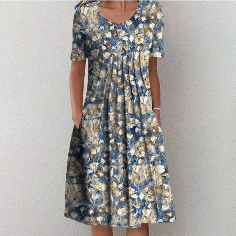 Robe d'été à fleurs pour femmes 2