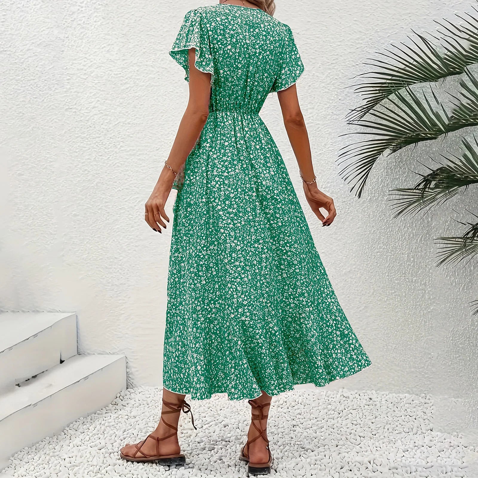 Robe d'été à volants pour femmes 2