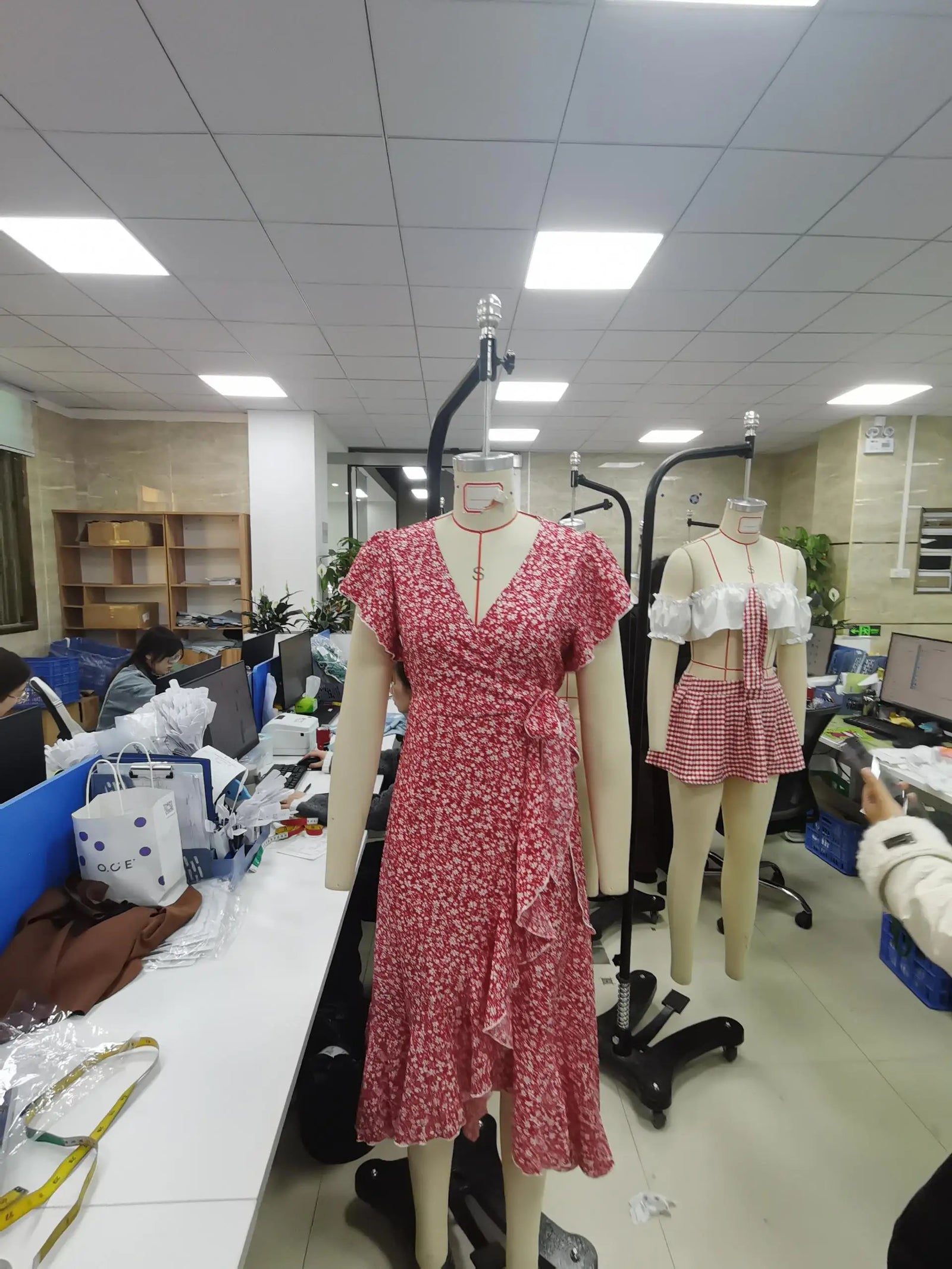 Robe d'été à volants pour femmes 5