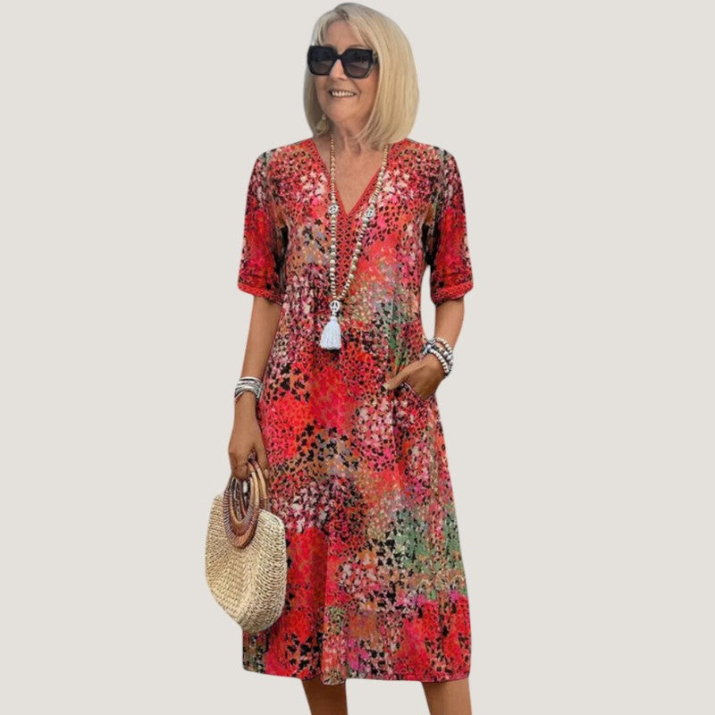 Robe d'été bohème pour femme, style décontracté et léger 3