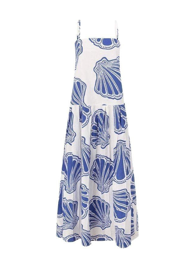 Robe d'été femme à bretelles spaghetti ample 4