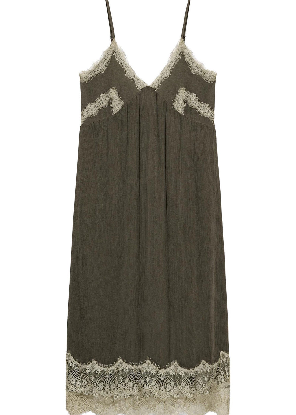 Robe d'été femme à bretelles spaghetti et col en V 2