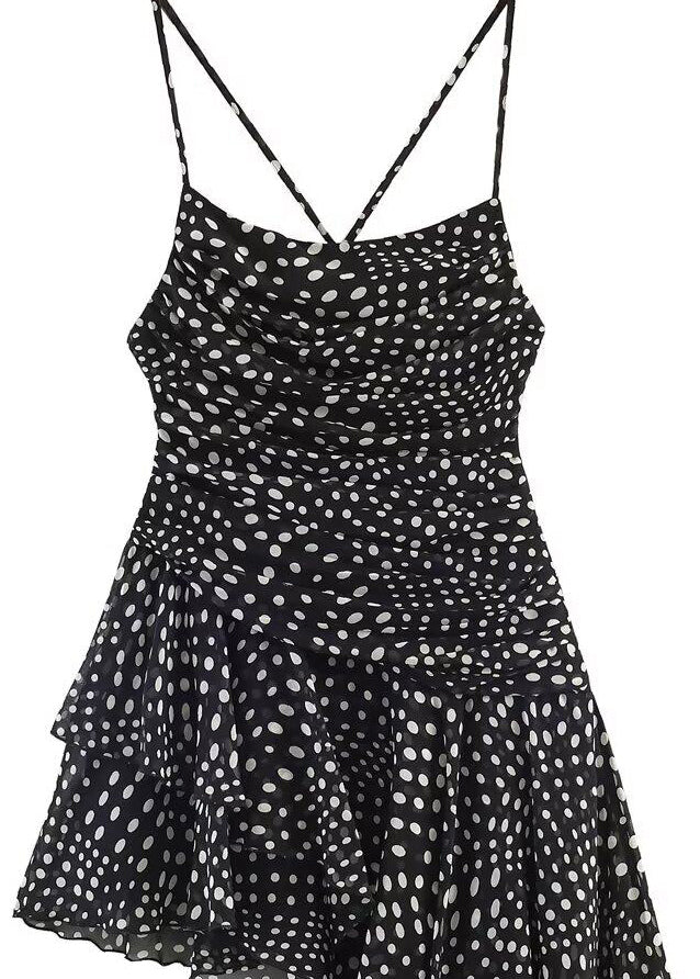 Robe d'été femme asymétrique fluide 4