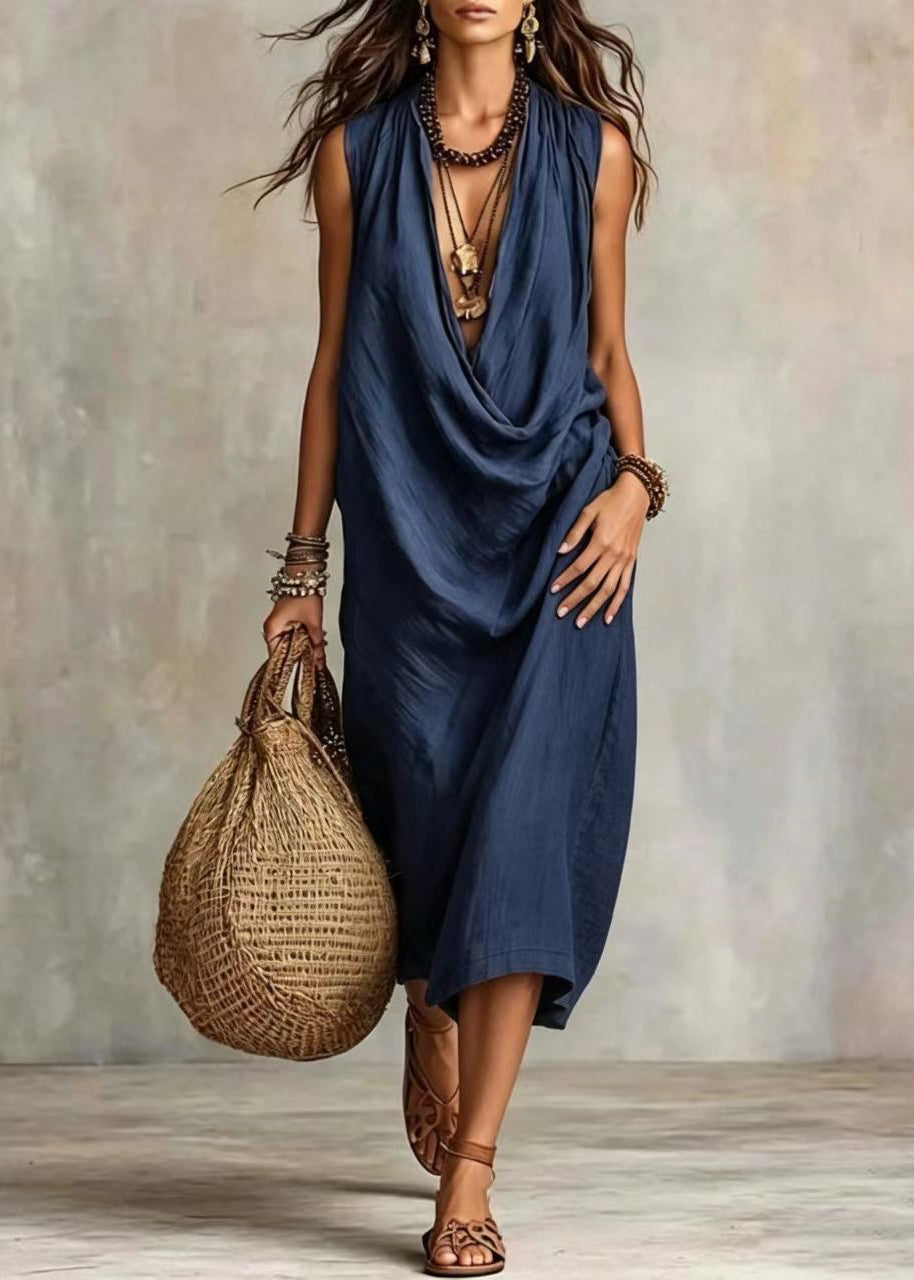 Robe d'été pour femmes col en V ample 3