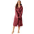 Robe de Bain à Capuche en Éponge pour Femmes - Confort Pratique et Douceur 0