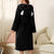 Robe de Bain à Capuche en Éponge pour Femmes - Confort Pratique et Douceur 8