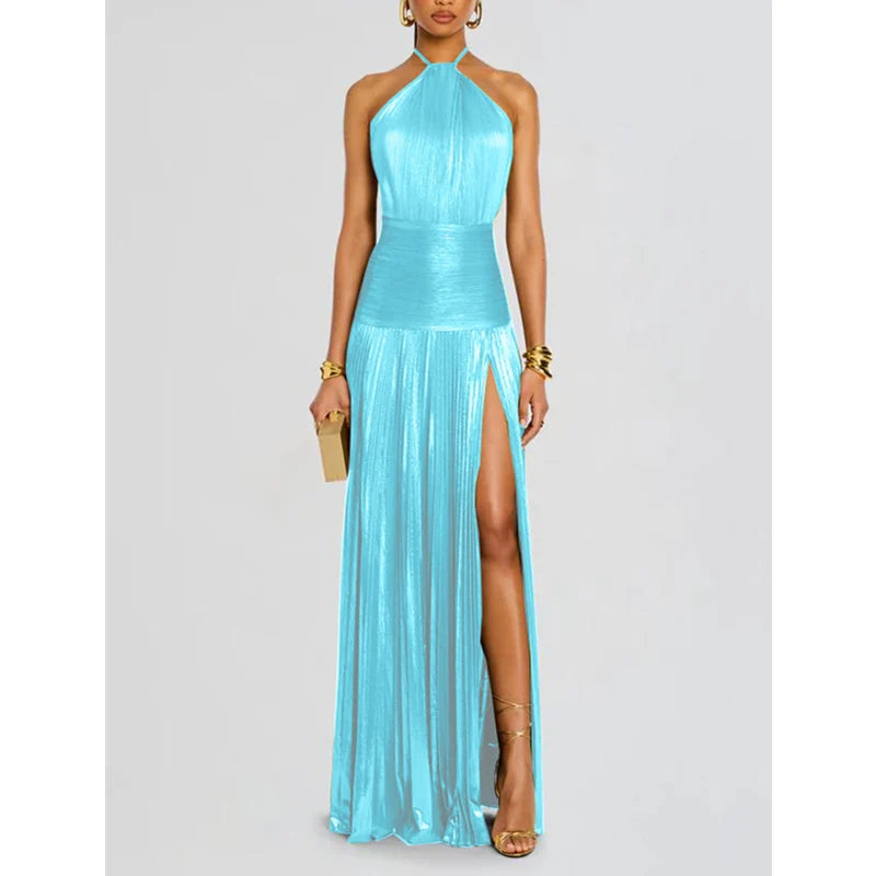 Robe de Bal Longue à Épaules Dénudées pour Femmes 11