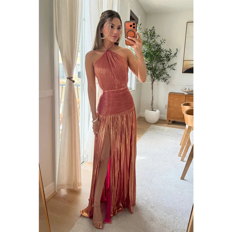 Robe de Bal Longue à Épaules Dénudées pour Femmes 16