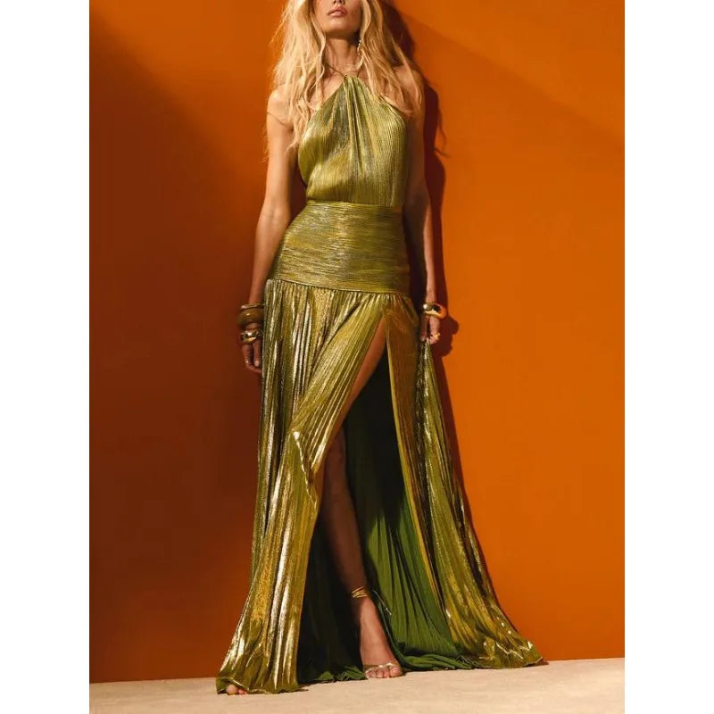 Robe de Bal Longue à Épaules Dénudées pour Femmes 1