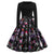 Robe de Costume Gothique à Manches Longues Tissu Doux 0