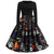 Robe de Costume Gothique à Manches Longues Tissu Doux 14