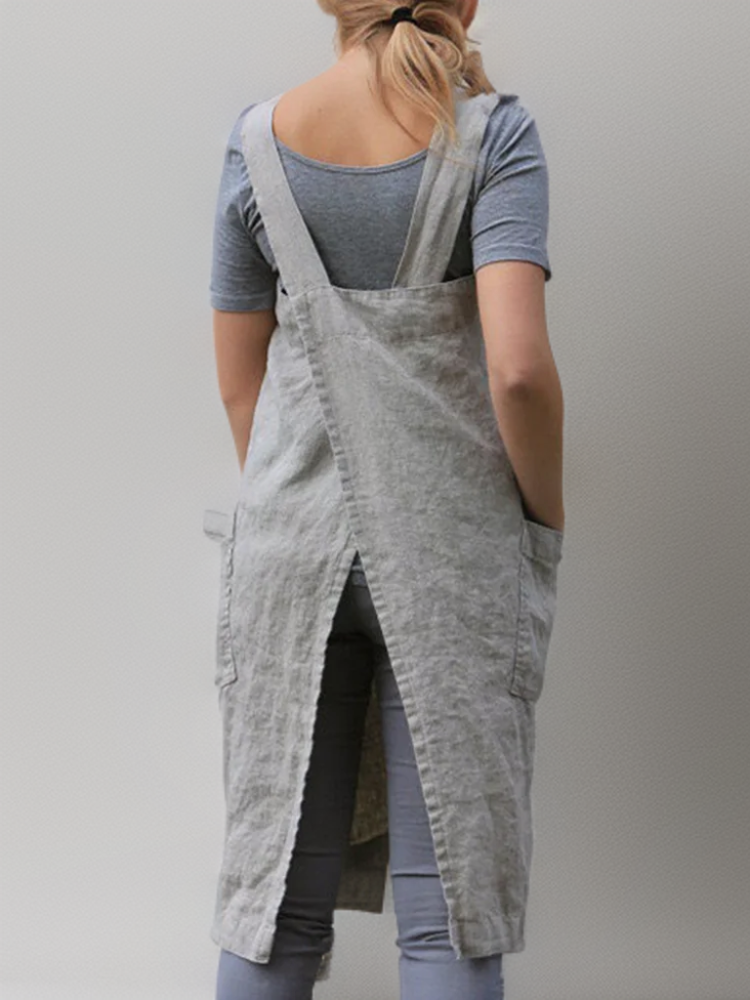 Robe de Cuisine Femme avec Poches 1