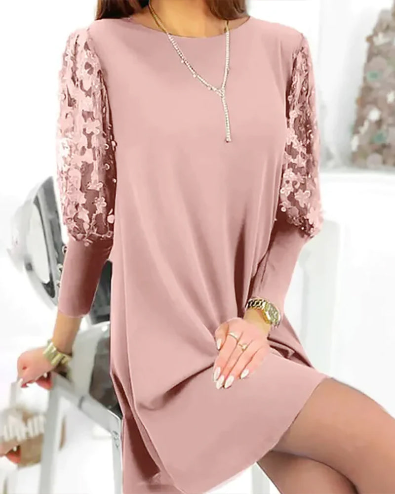 Robe de Soirée Femme Col en V Chic 1
