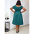 Robe de Soirée Femme Élégante à Décolleté en V