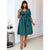 Robe de Soirée Femme Élégante à Décolleté en V