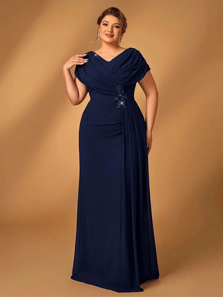 Robe de Soirée Maman Grande Taille Chic 0