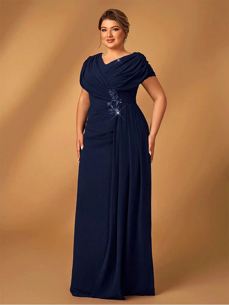 Robe de Soirée Maman Grande Taille Chic 2