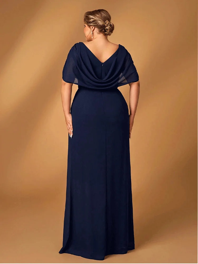 Robe de Soirée Maman Grande Taille Chic 4