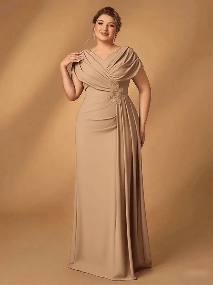 Robe de Soirée Maman Grande Taille Chic 6