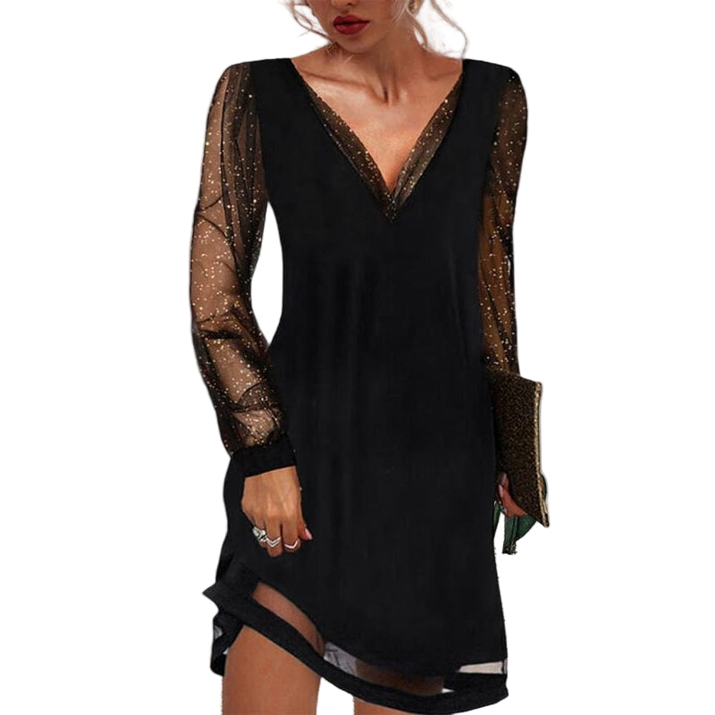 Robe de cocktail pour femme près du corps 0