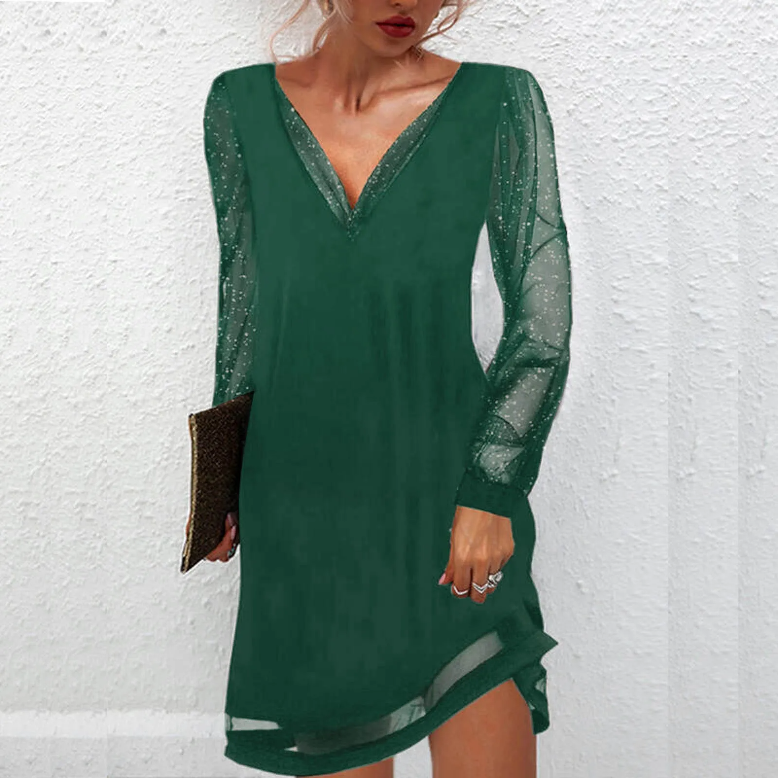 Robe de cocktail pour femme près du corps 3