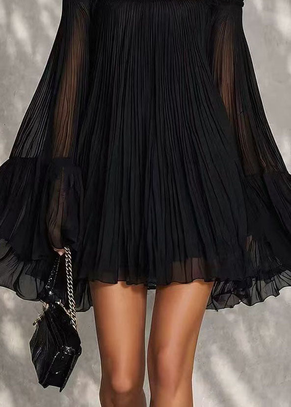 Robe de jour femme style bohème à épaules dénudées 4