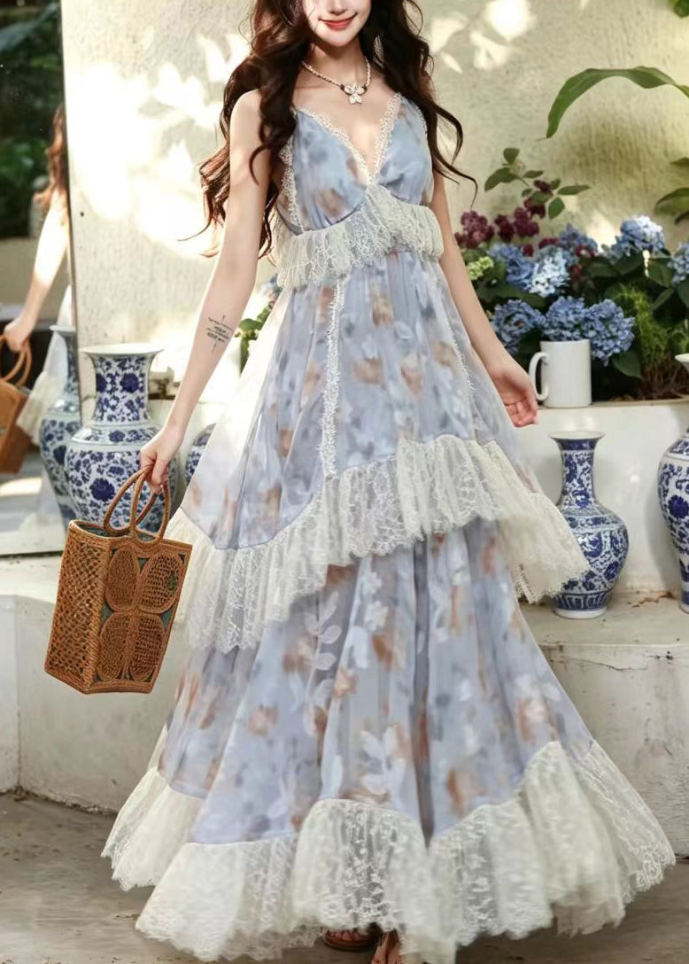 Robe de soirée femme patchwork à ourlet large 1