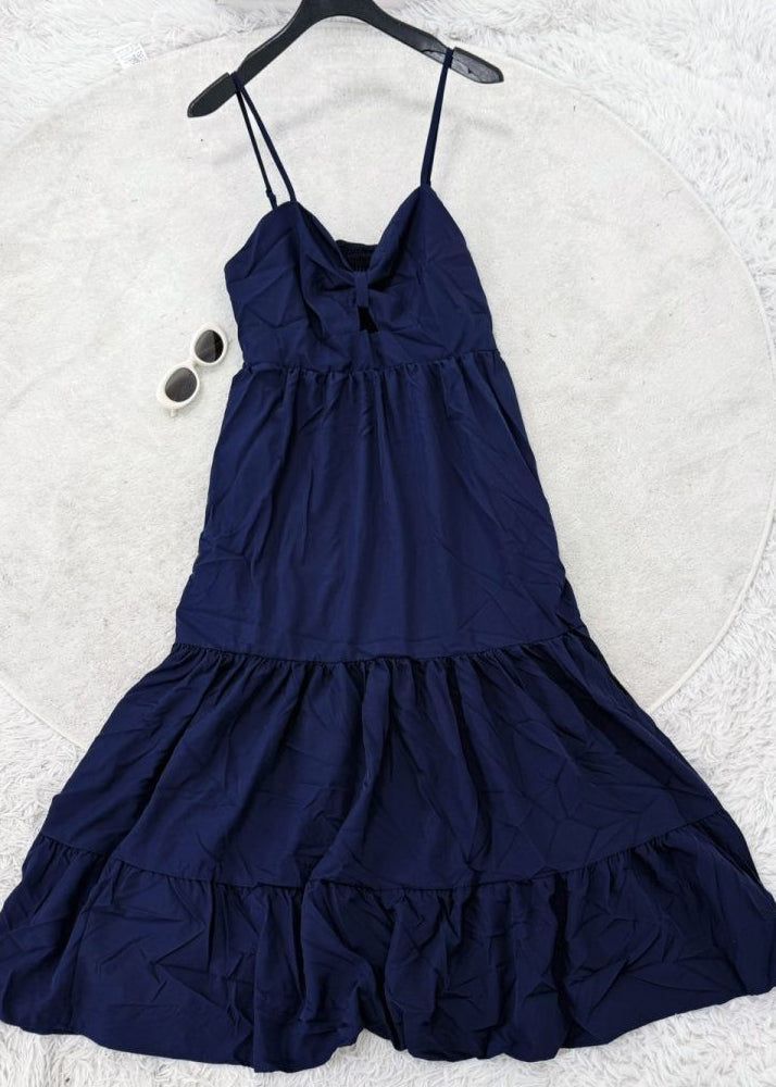 Robe longue femme ajustée sans manches patchwork 1