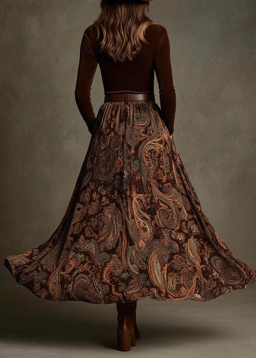 Robe longue femme style deux pièces coupe ajustée automne 2