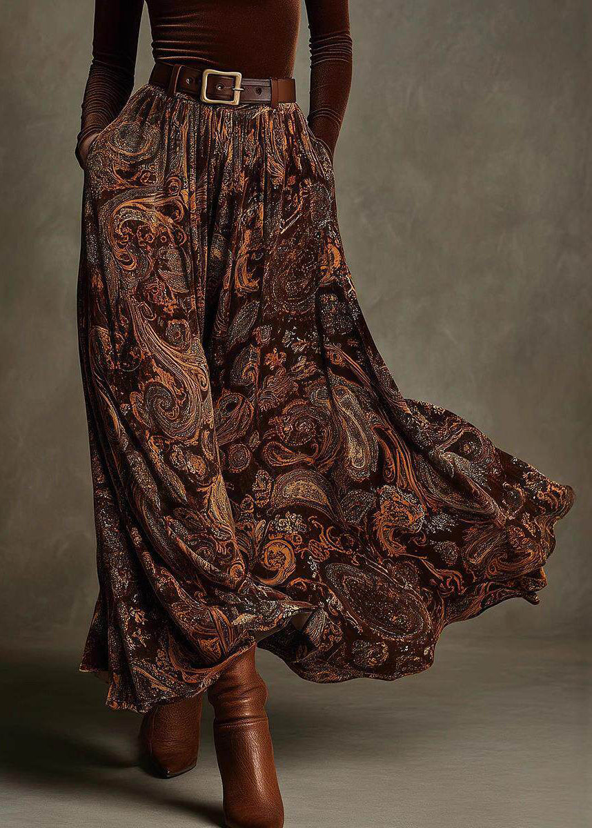 Robe longue femme style deux pièces coupe ajustée automne 3