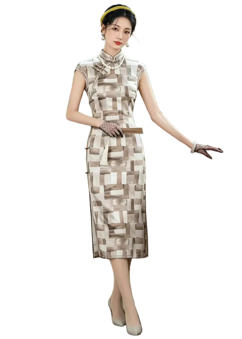 Robe longue fluide pour femme style décontracté 1