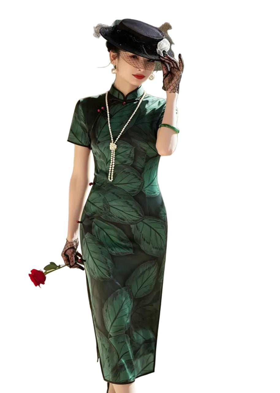 Robe longue fluide pour femme style décontracté 1