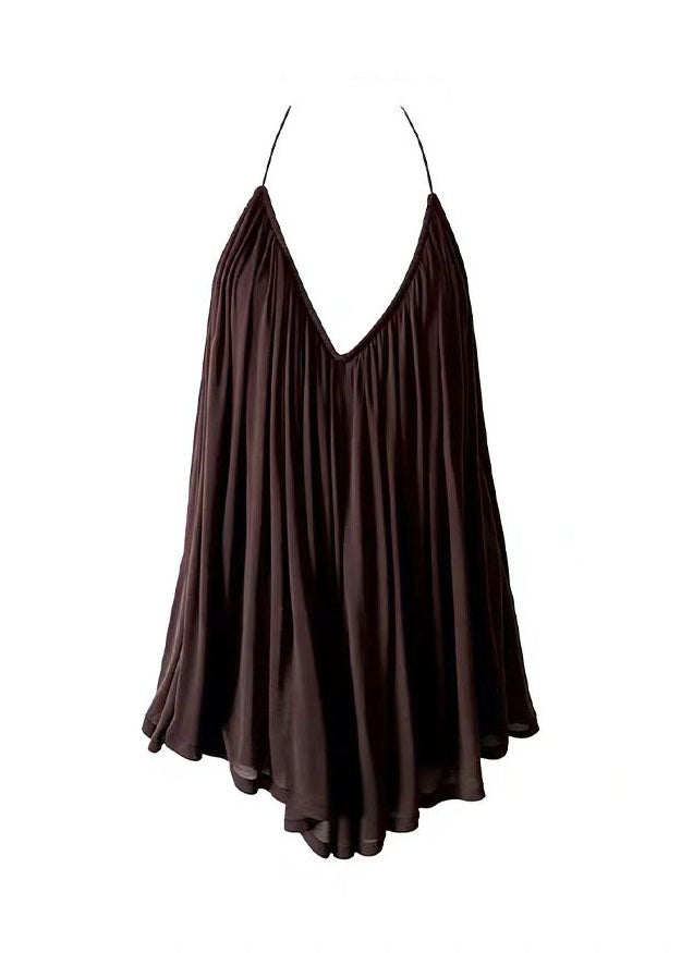 Robe longue fluide pour femme style décontracté 4