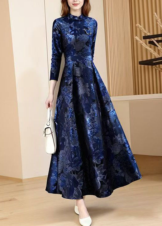 Robe longue pour femme style drapé 0