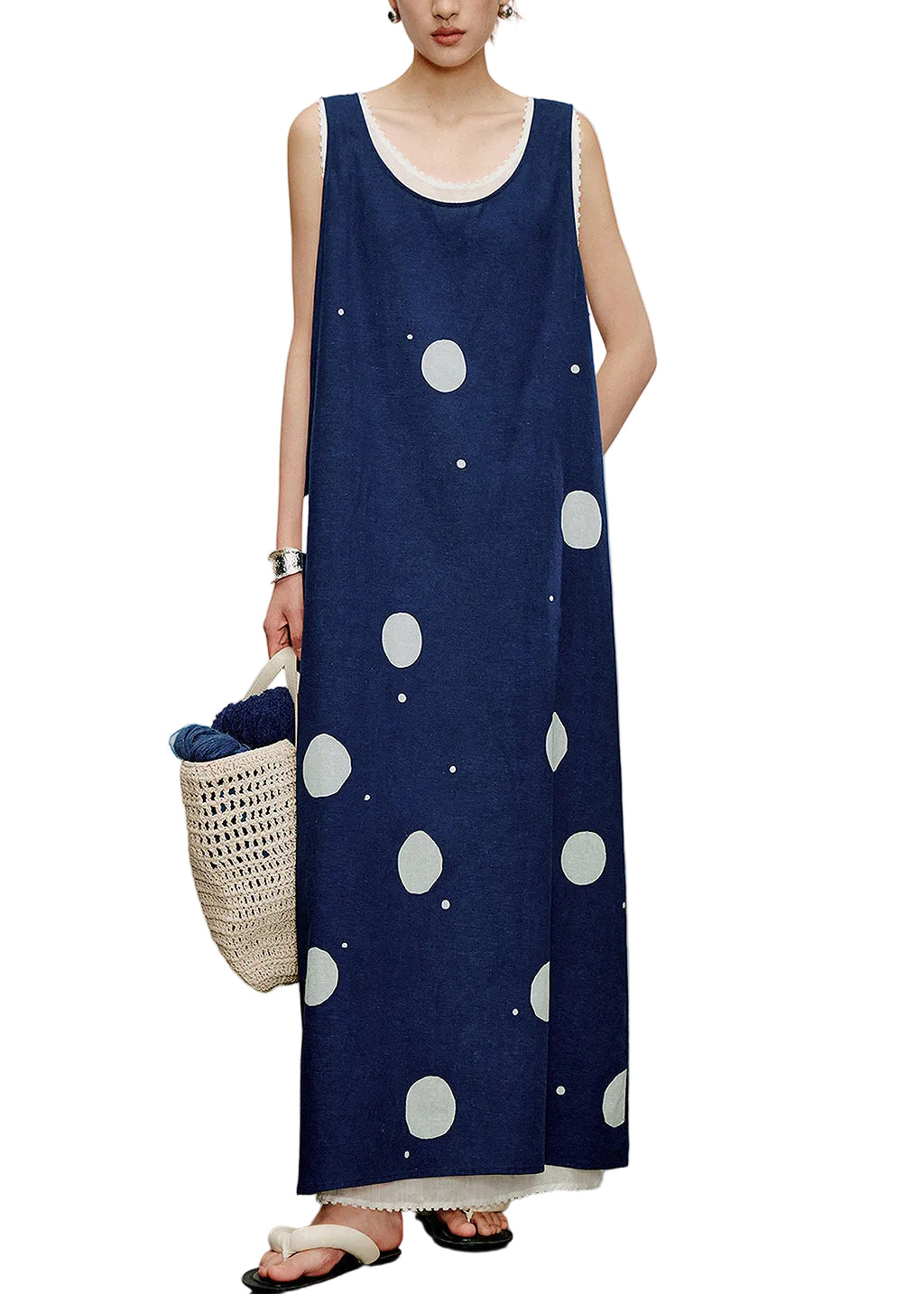 Robe longue pour femme style drapé 1