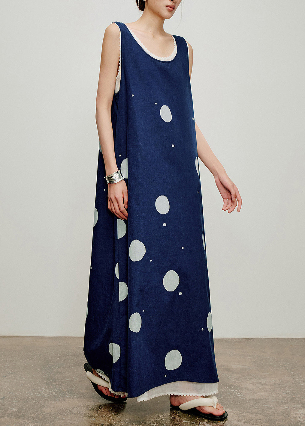 Robe longue pour femme style drapé 2