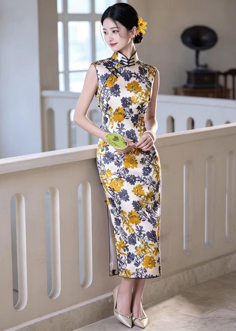 Robe longue pour femme style drapé 2