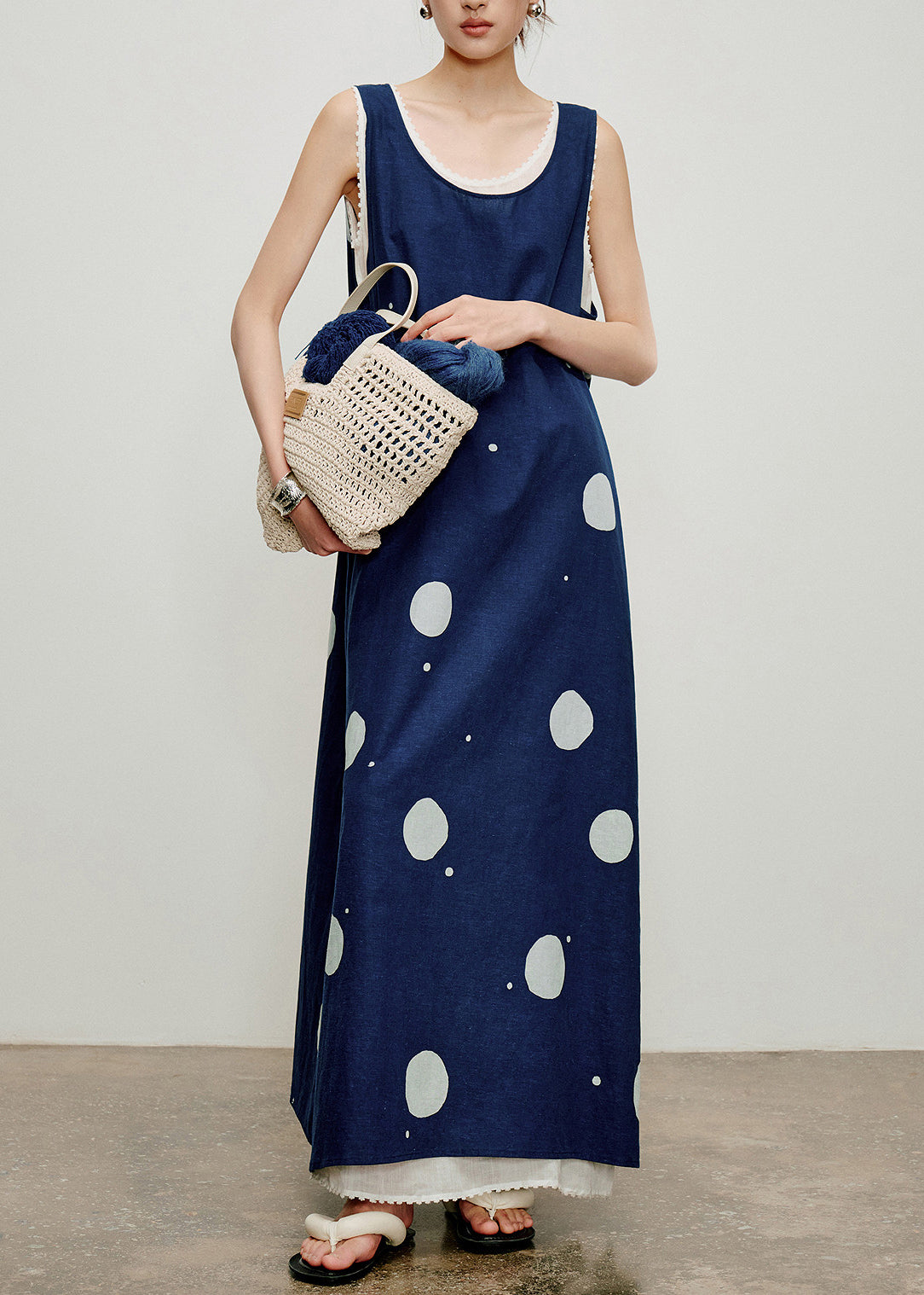 Robe longue pour femme style drapé 3