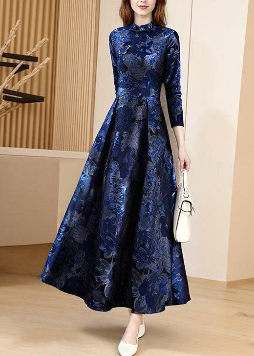 Robe longue pour femme style drapé 3