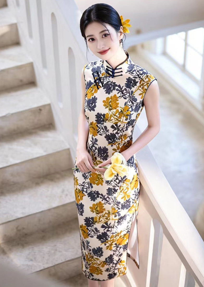 Robe longue pour femme style drapé 3