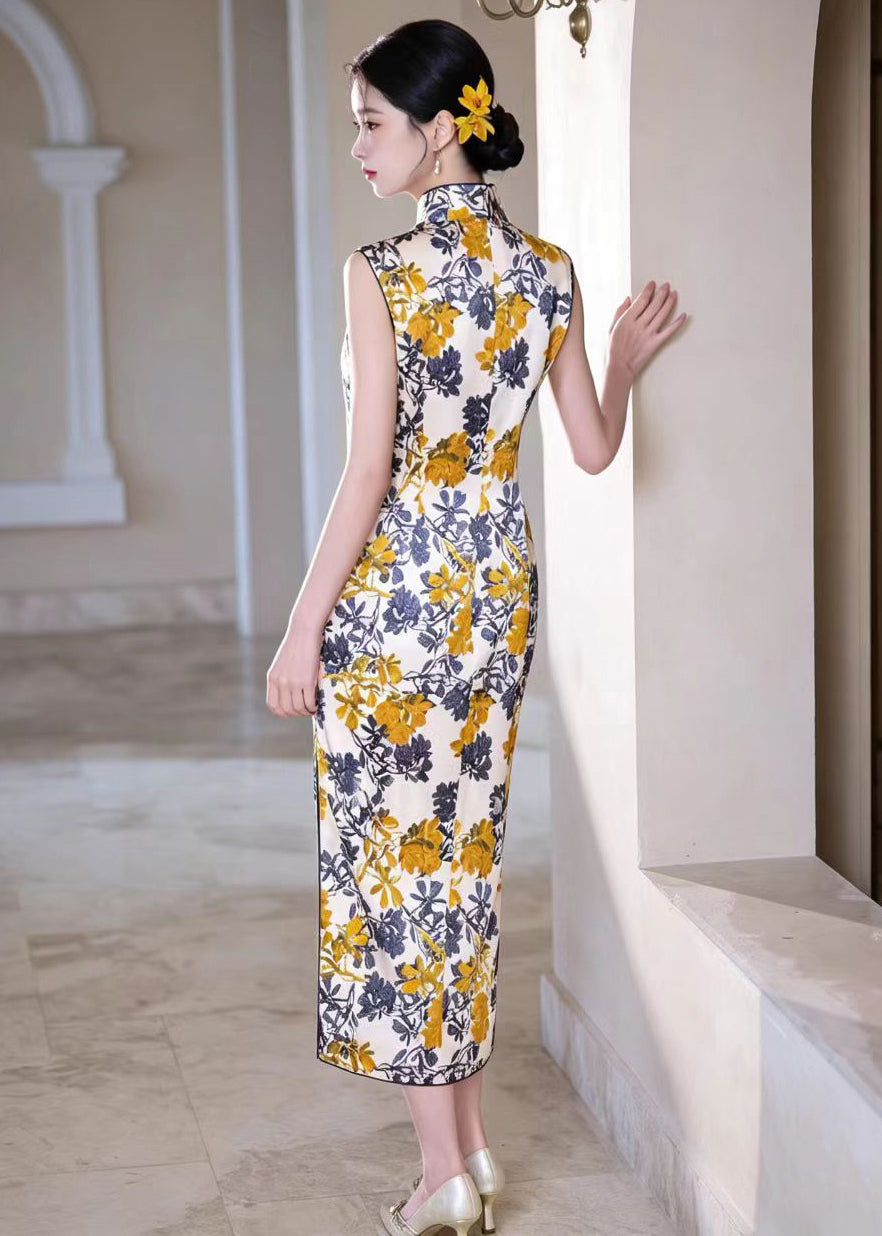 Robe longue pour femme style drapé 4