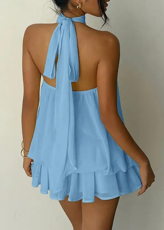 Robe mi-longue Femme style estival fluide 3