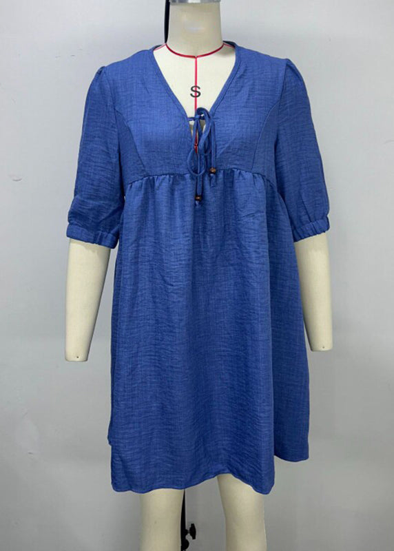 Robe mi-longue femme style patchwork bohème 3