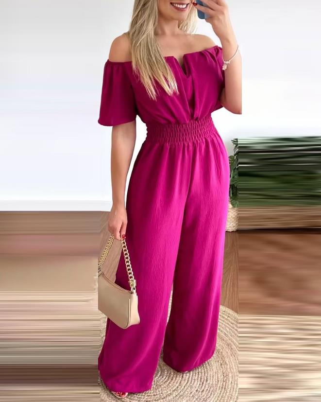Variant image for Combinaison Femme Chic Épaules Dénudées Polyester-9