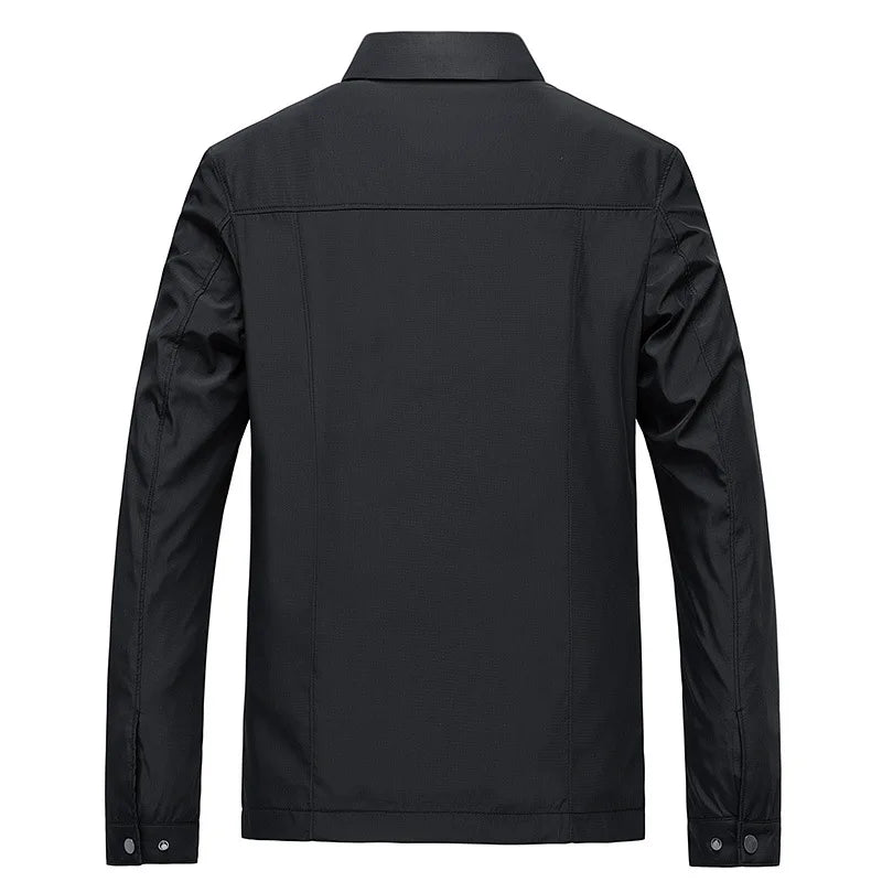 Veste Mince pour Hommes en Coton-Polyester 3