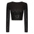 Variant image for Haut Femme Paillette Brillant en Polyester pour Occasions Festives-4