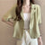 Blazer à manches courtes pour femmes